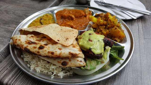 Vegetable Thali.