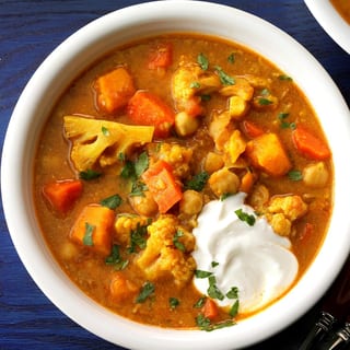 Vegetable Curry Tray