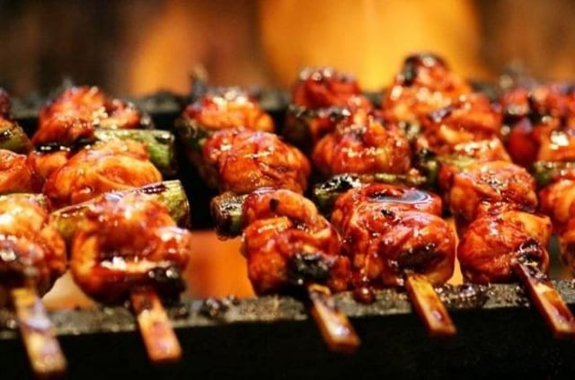 Lamb Sekuwa Tray.