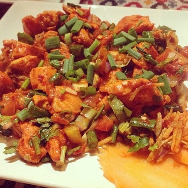 Aloo Achar Tray.