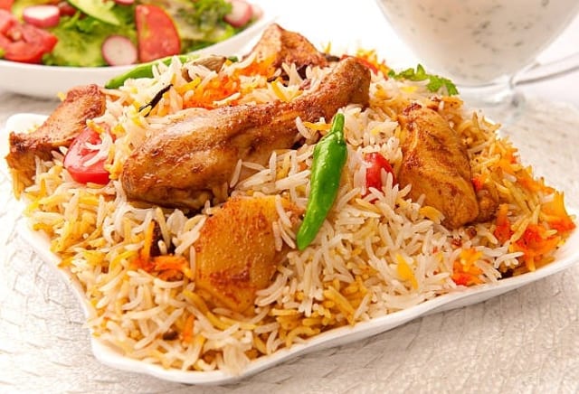 Chicken Biryani.