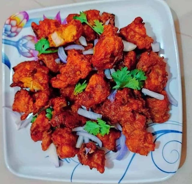 Chicken Pakora Tray.