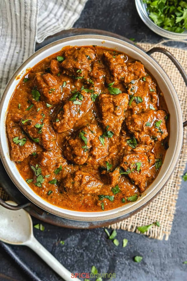 Lamb Korma Tray.