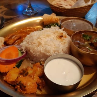 Goat Thali