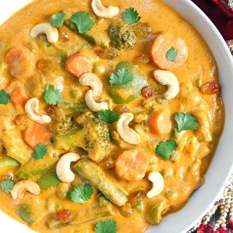 Delicious Vegetable Korma Awaits