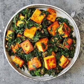 Saag / Matar Paneer Tray