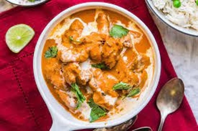 Butter Chicken Tray.