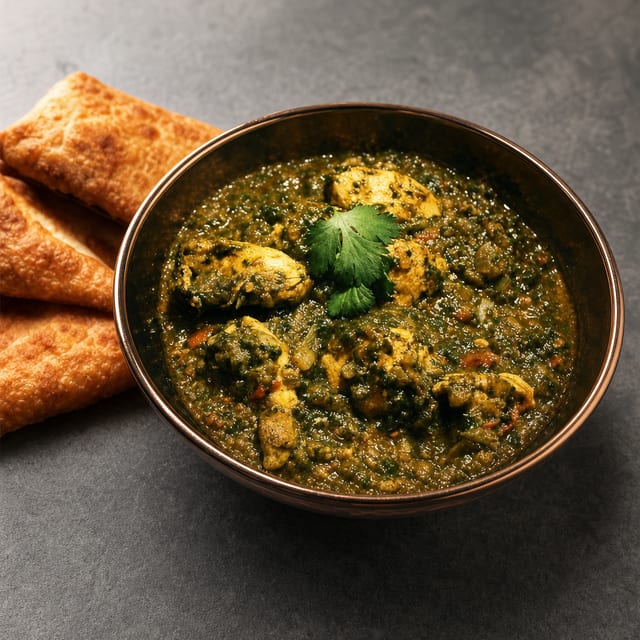 Chicken Saag.