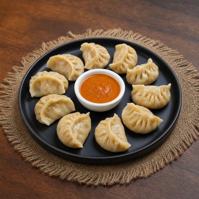 Chicken Momo (10 Pieces).