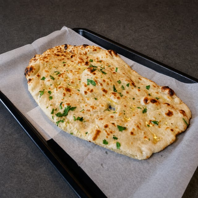 Garlic Cilantro Naan.